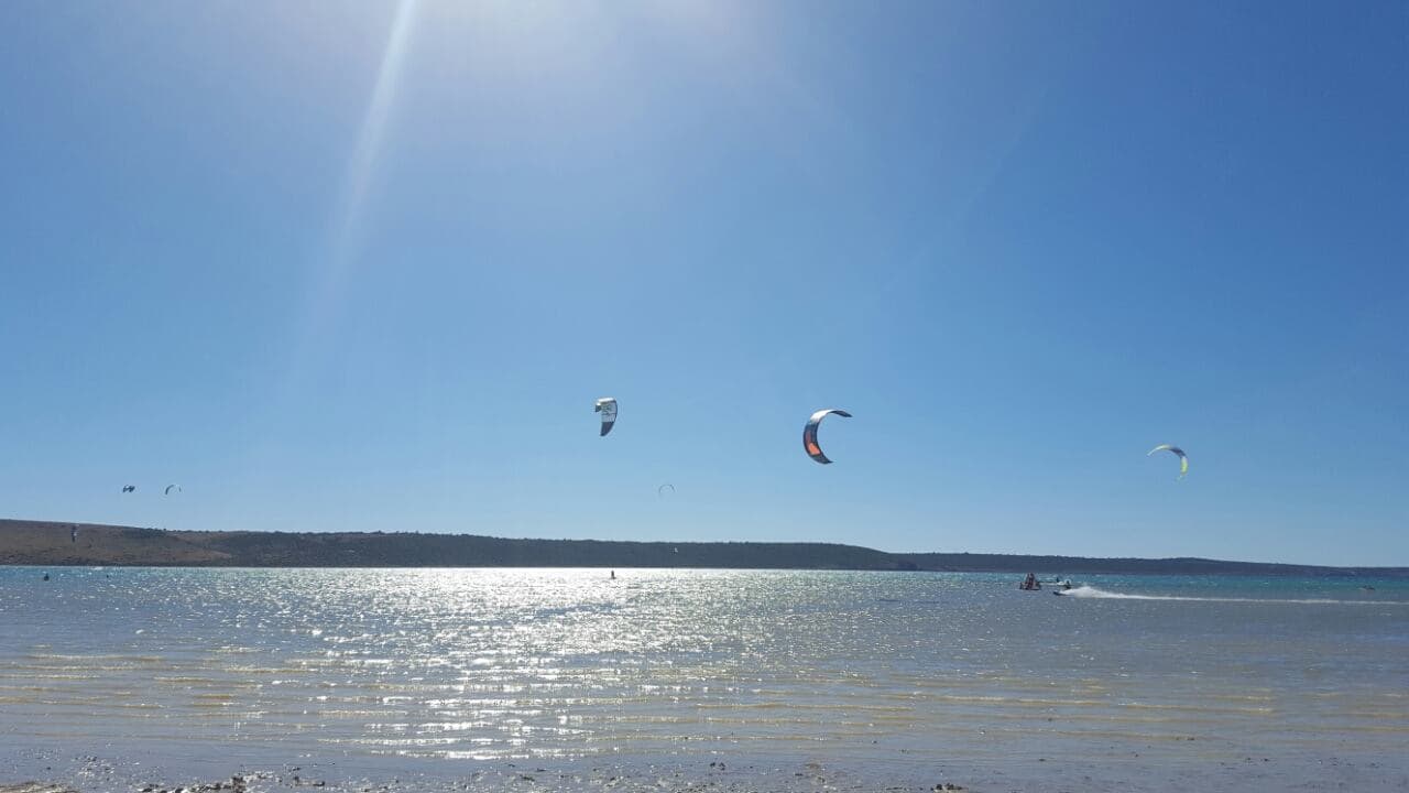 Kiteboarding na Jadranu — Zadar-Nin-Ljubač